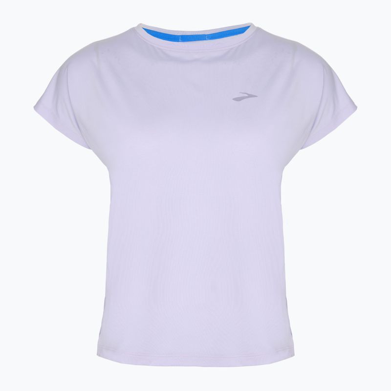 Футболка для бігу жіноча Brooks Sprint Free violet dash