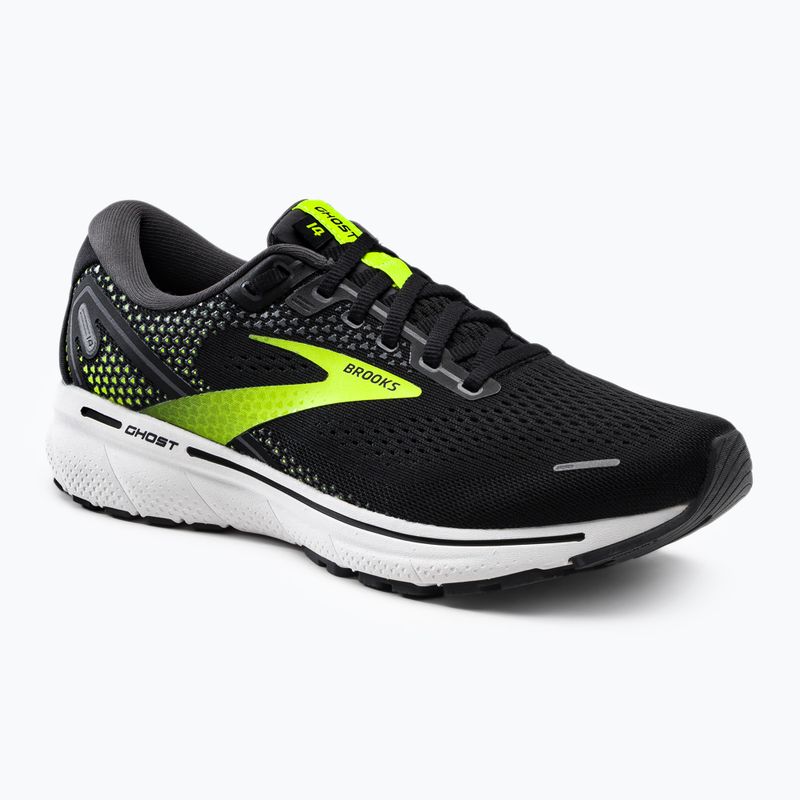Кросівки для бігу чоловічі Brooks Ghost 14 black/pearl/nightlife