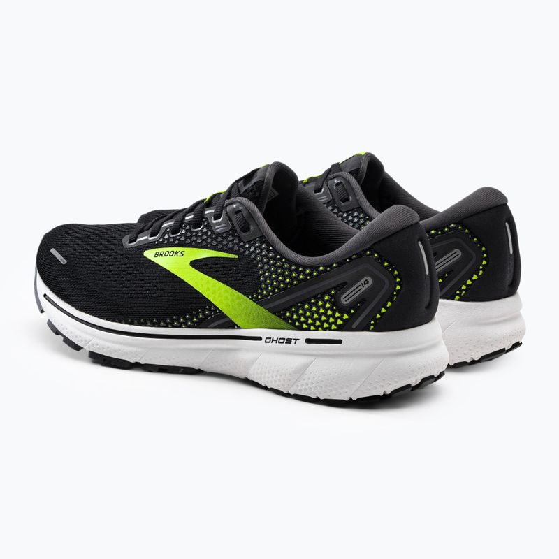 Кросівки для бігу чоловічі Brooks Ghost 14 black/pearl/nightlife 3