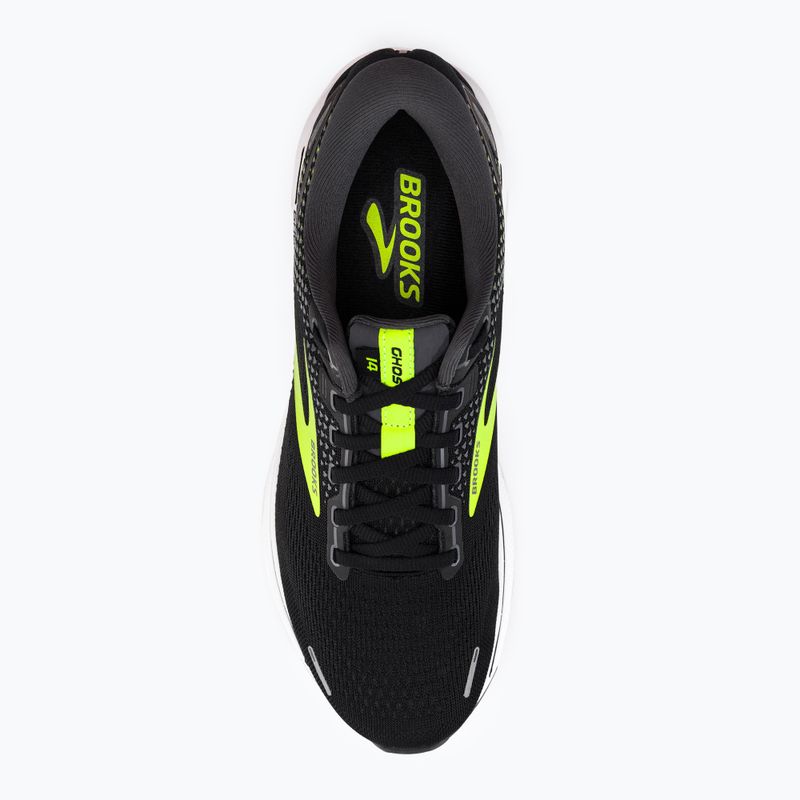 Кросівки для бігу чоловічі Brooks Ghost 14 black/pearl/nightlife 6