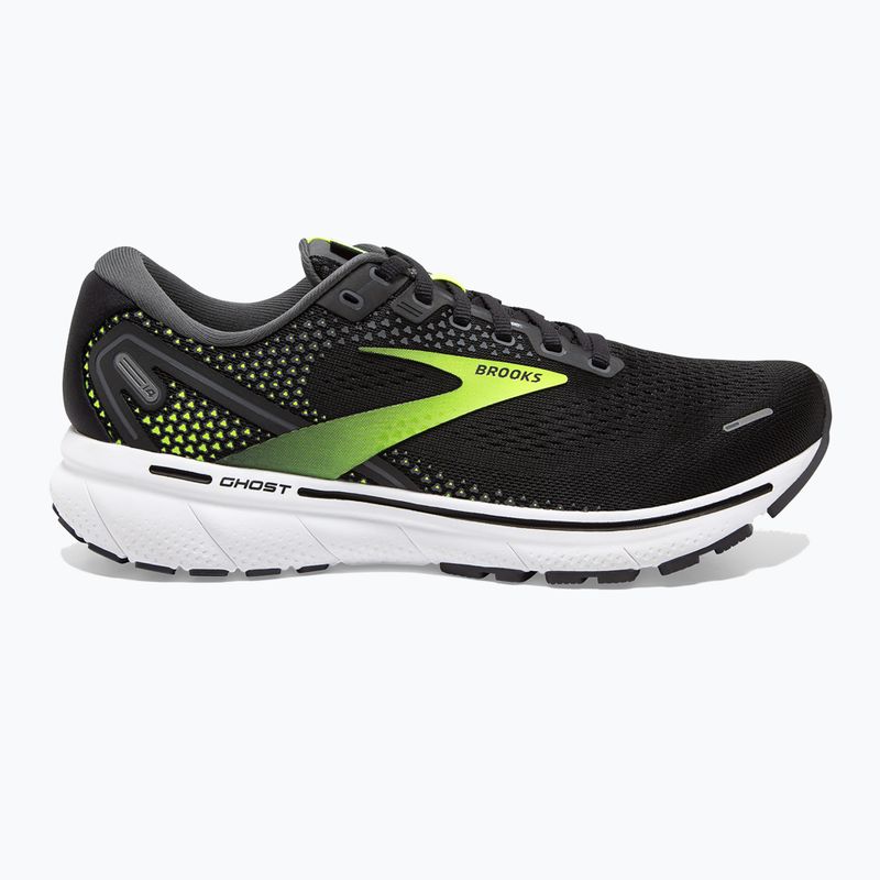 Кросівки для бігу чоловічі Brooks Ghost 14 black/pearl/nightlife 10