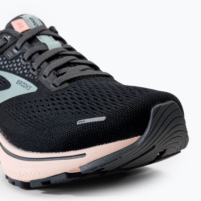 Кросівки для бігу жіночі Brooks Ghost 14 black/pearl/peach 7