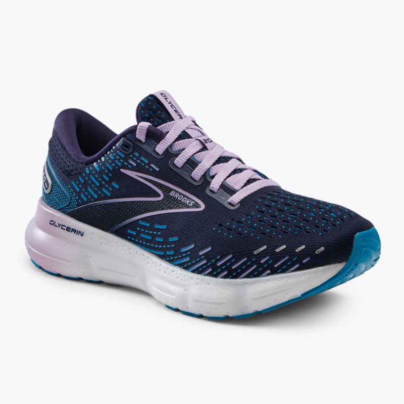 Кросівки для бігу жіночі Brooks Glycerin 20 peacoat/ocean/pastel lilac