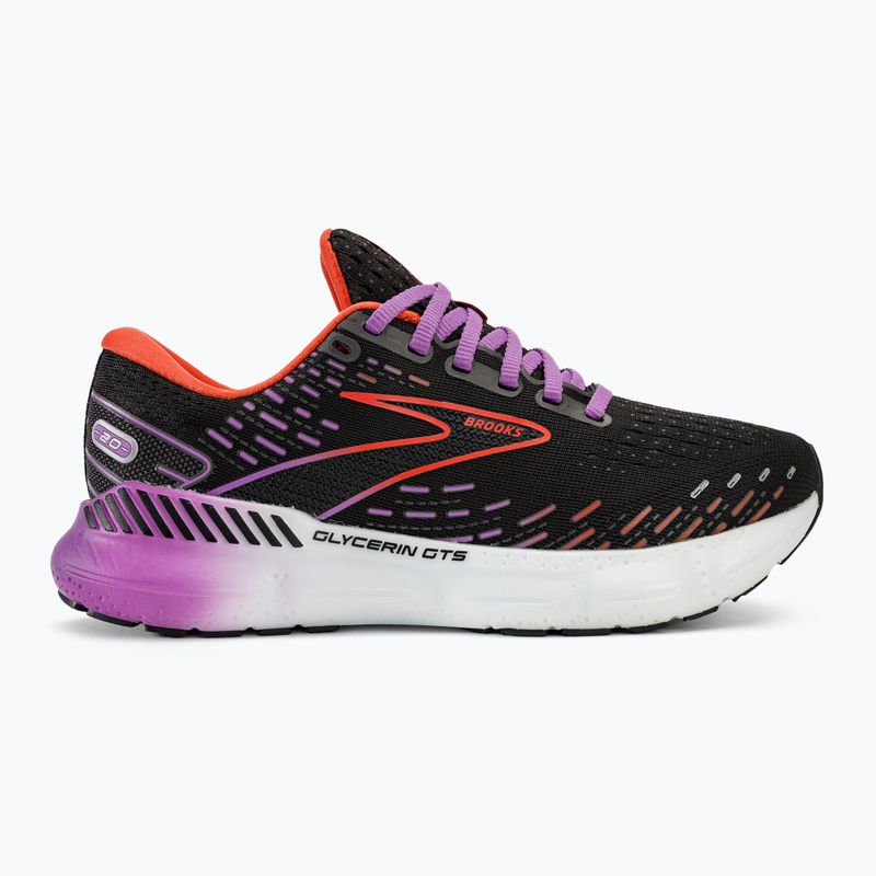 Жіночі бігові кросівки Brooks Glycerin GTS 20 чорний/дзвіночок/фієста 2