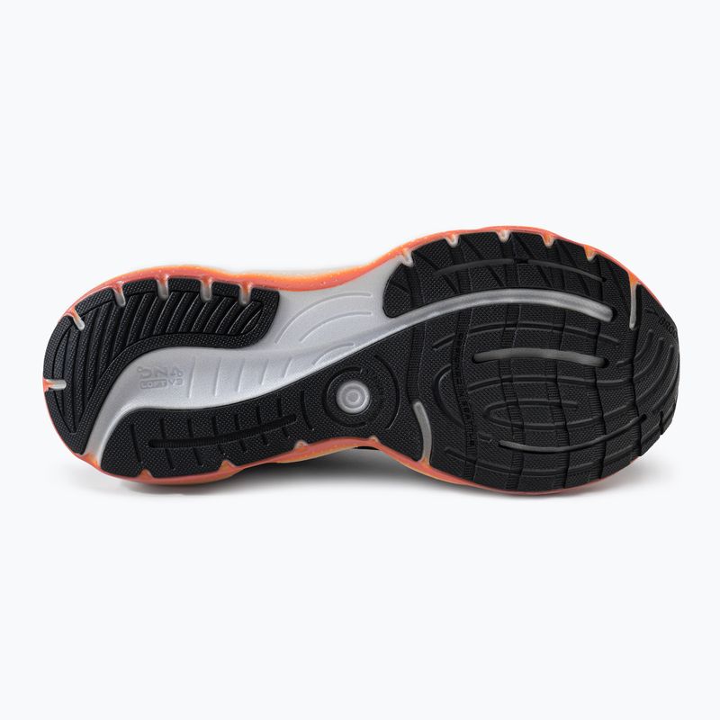 Кросівки для бігу чоловічі Brooks Glycerin StealthFit 20 black/blackened pearl/fiery red 4
