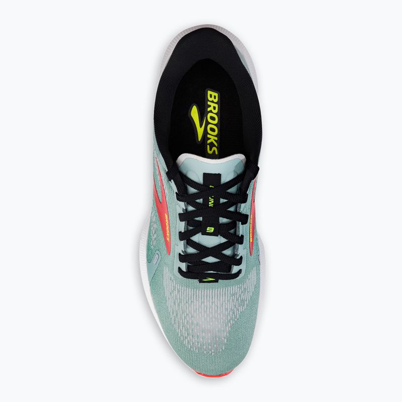 Кросівки для бігу чоловічі Brooks Launch 9 blue surf/black/cherry tomato 7