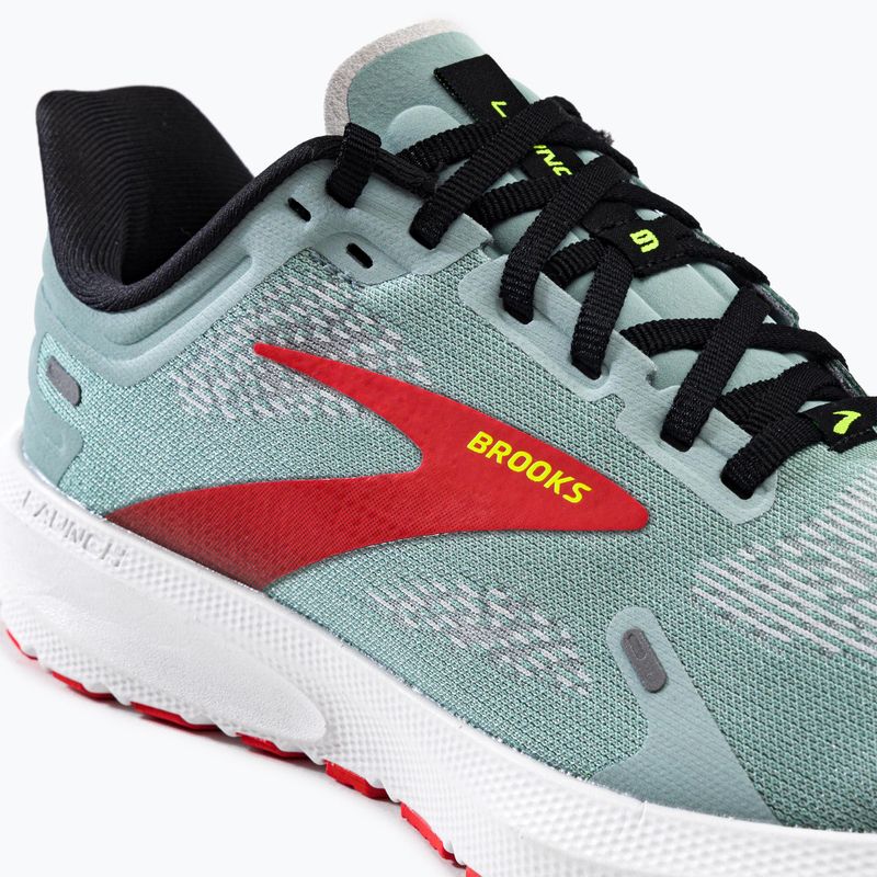 Кросівки для бігу чоловічі Brooks Launch 9 blue surf/black/cherry tomato 9