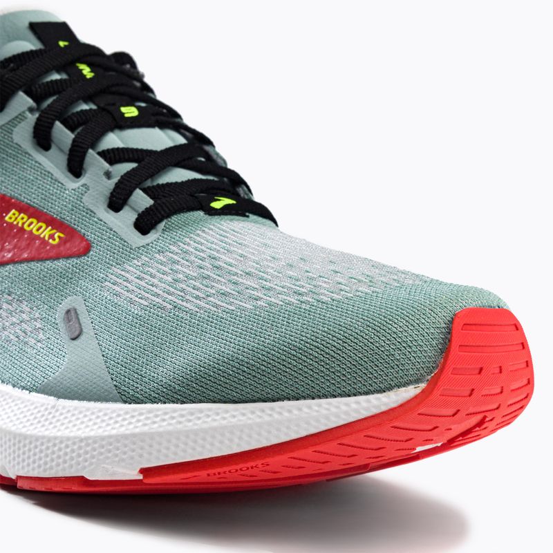 Кросівки для бігу чоловічі Brooks Launch 9 blue surf/black/cherry tomato 10