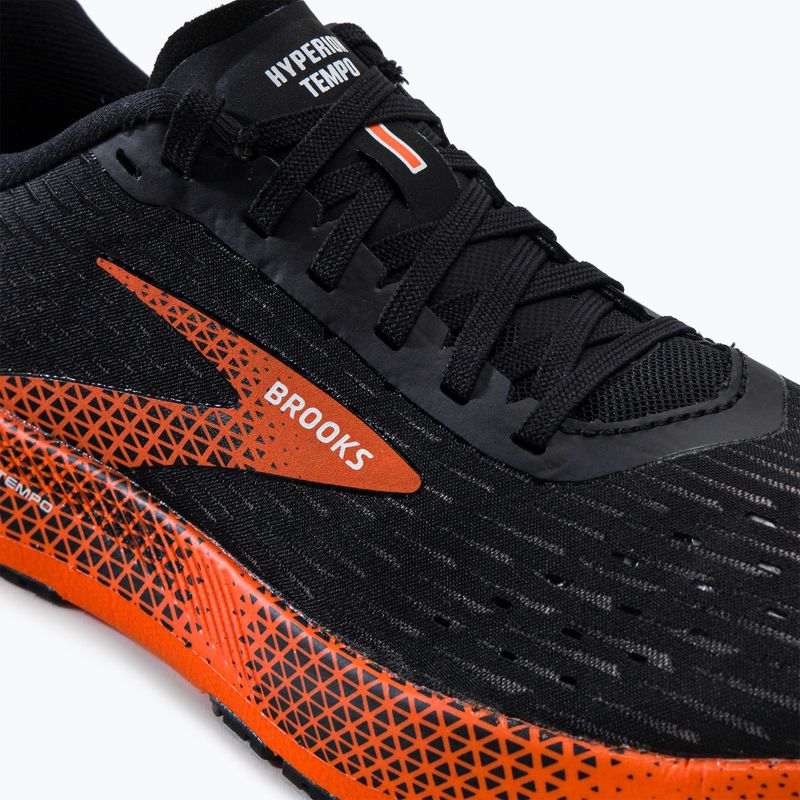 Кросівки для бігу чоловічі Brooks Hyperion Tempo black/flame/grey 8