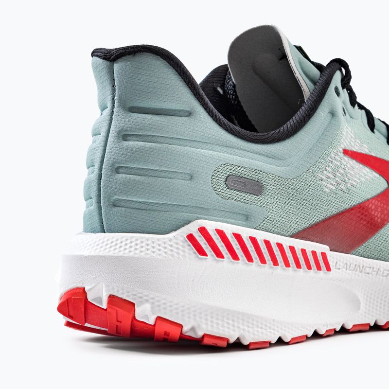 Кросівки для бігу чоловічі Brooks Launch GTS 9 blue surf/black/cherry tomato 10