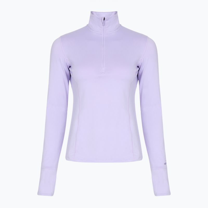 Кофта для бігу жіноча Brooks Dash 1/2 Zip violet dash