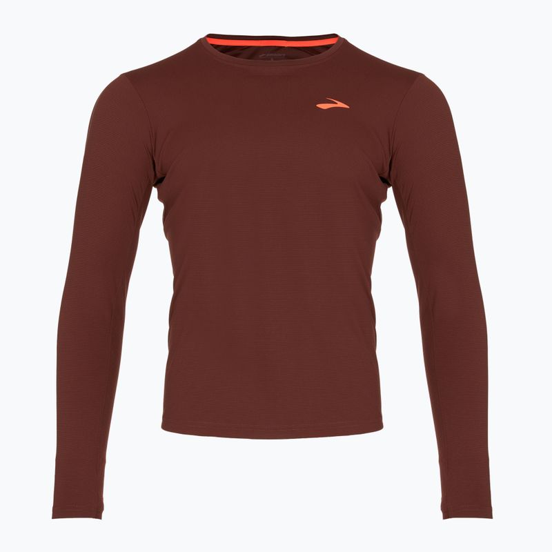 Лонгслів чоловічий Brooks Atmosphere run raisin