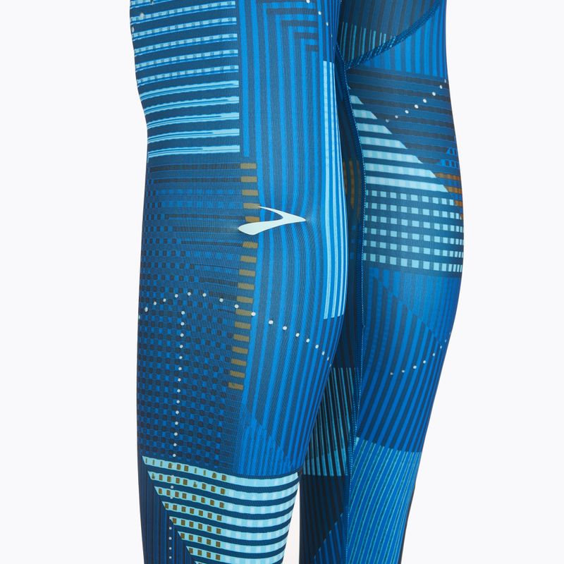 Легінси для бігу жіночі Brooks Method 7/8 Tight motion print 3