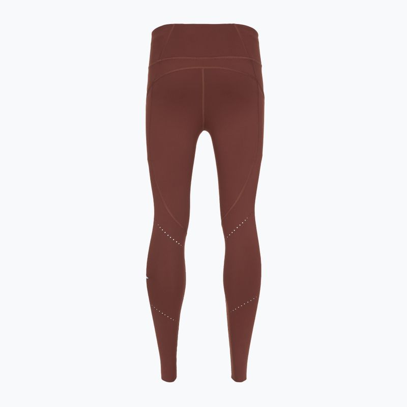 Легінси для бігу жіночі Brooks Method 7/8 Tight run raisin 2