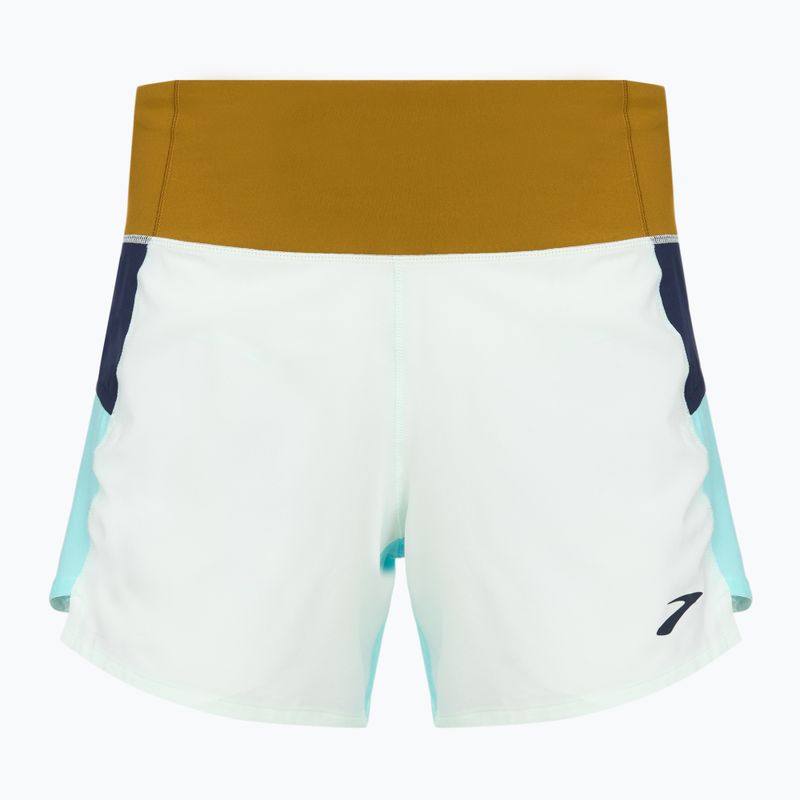Шорти для бігу жіночі Brooks Chaser 5" ice blue multi