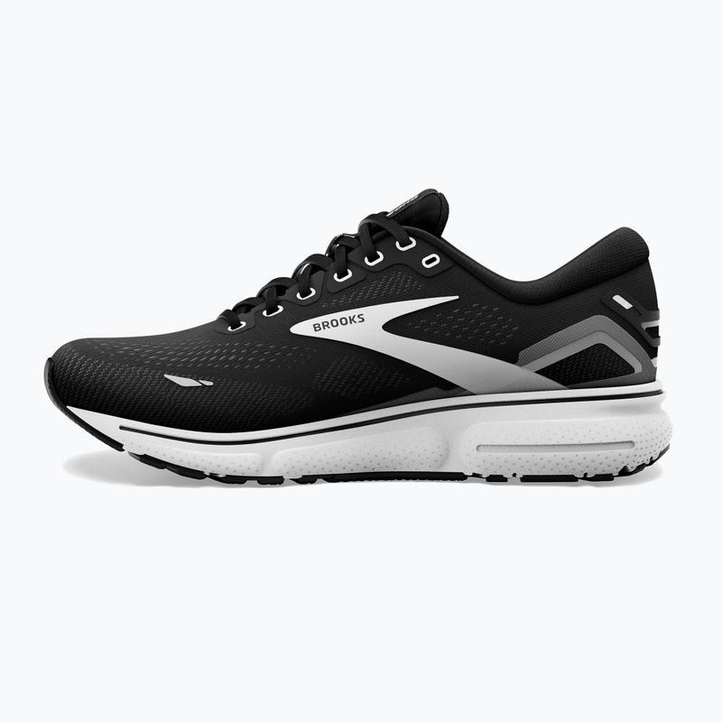 Кросівки для бігу чоловічі Brooks Ghost 15 black/blackened pearl/white 12