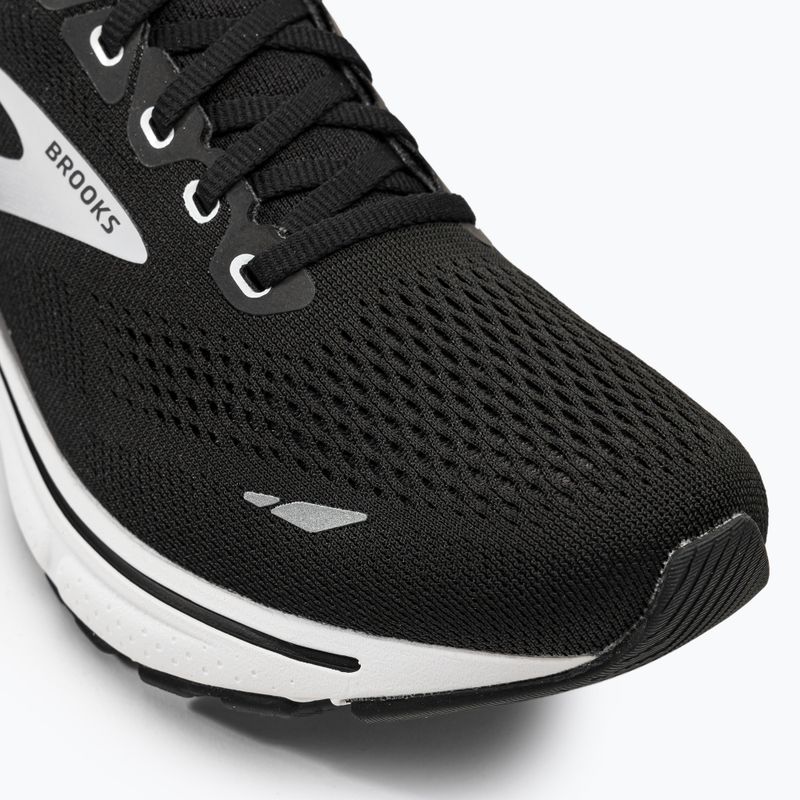 Кросівки для бігу чоловічі Brooks Ghost 15 black/blackened pearl/white 7