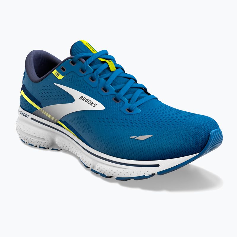 Кросівки для бігу чоловічі Brooks Ghost 15 blue/nightlife/white 11