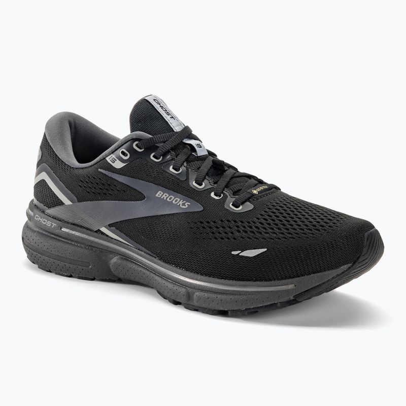 Кросівки для бігу чоловічі Brooks Ghost 15 GTX black/blackened pearl/alloy