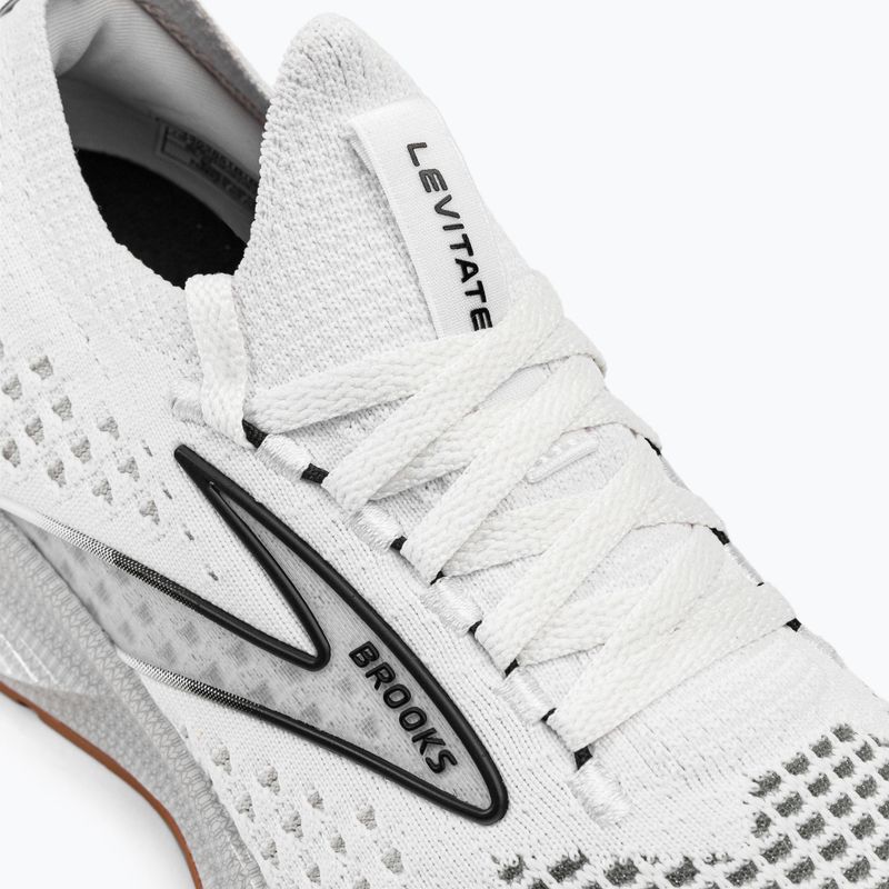 Кросівки для бігу жіночі Brooks Levitate StealthFit 6 white/bran 10