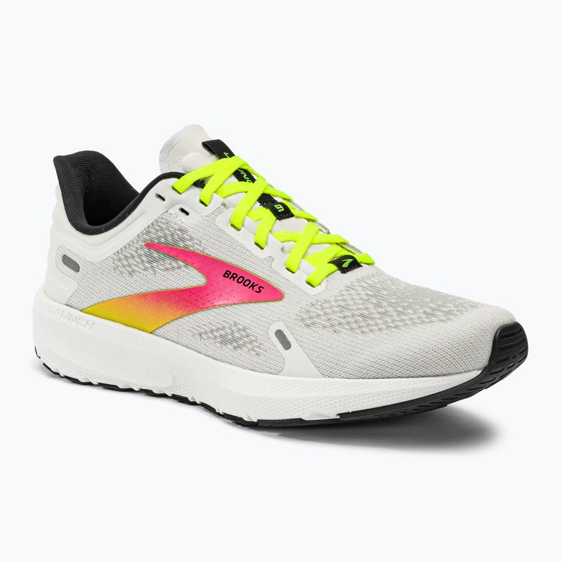 Кросівки для бігу жіночі Brooks Launch 9 white/pink/nightlife