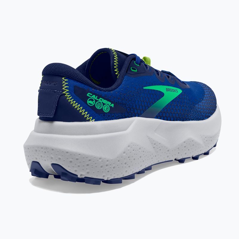 Кросівки для бігу чоловічі Brooks Caldera 6 blue/surf the web/green 4