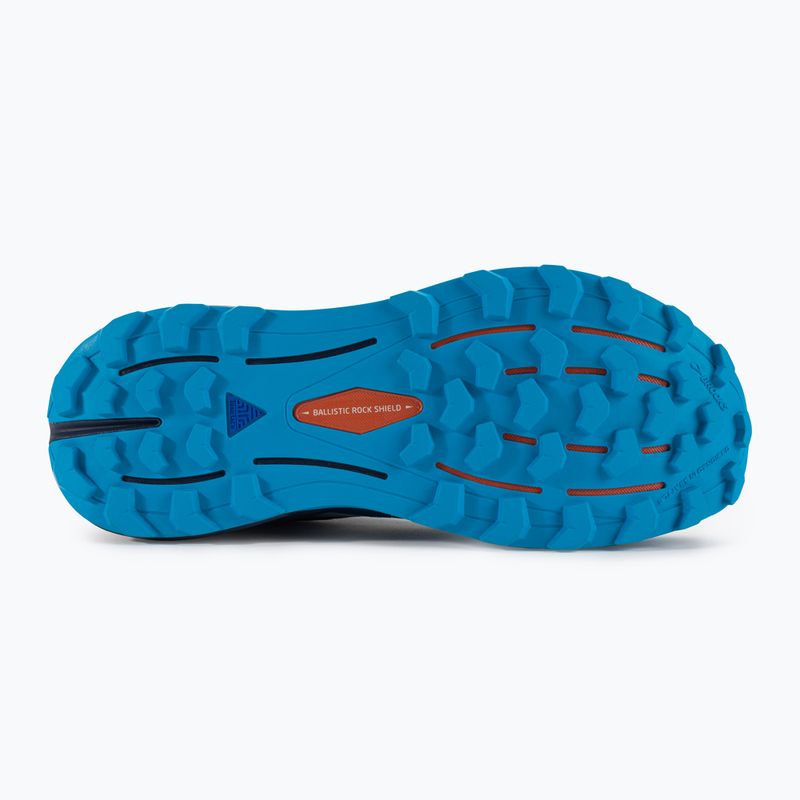 Кросівки для бігу чоловічі Brooks Cascadia 16 peacoat/atomic blue/rooibos 6