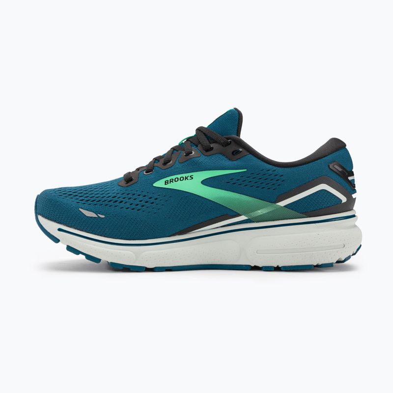 Кросівки для бігу чоловічі Brooks Ghost 15 morrocan blue/black/spring bud 10