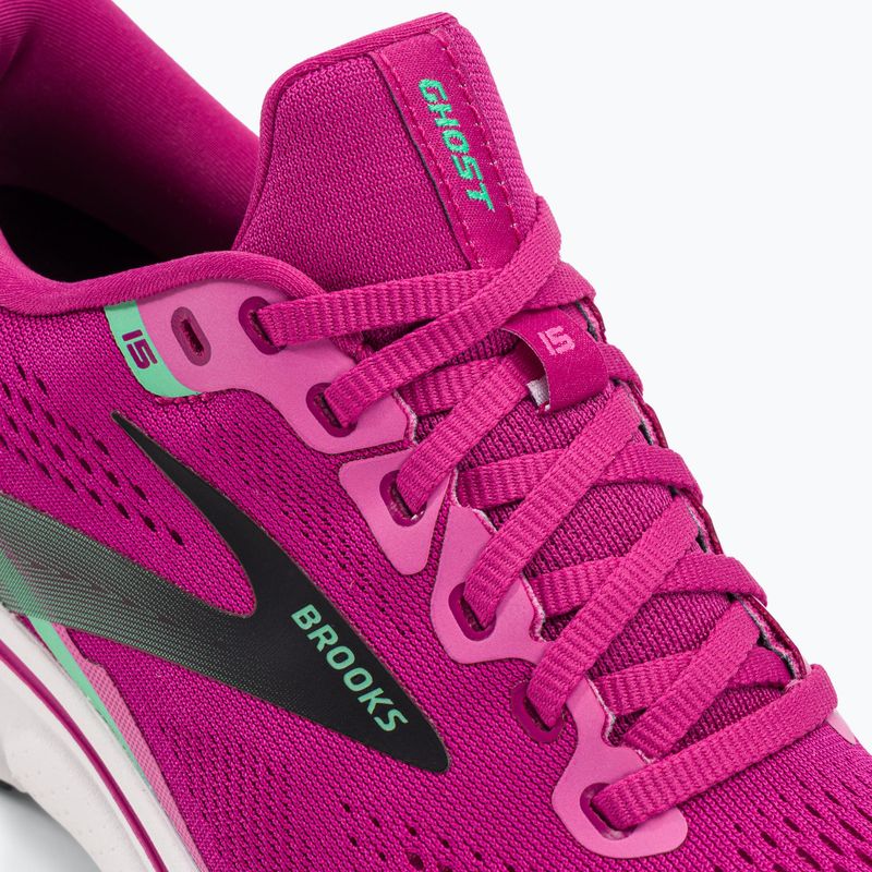 Кросівки для бігу жіночі Brooks Ghost 15 pink/festival fuchsia/black 8