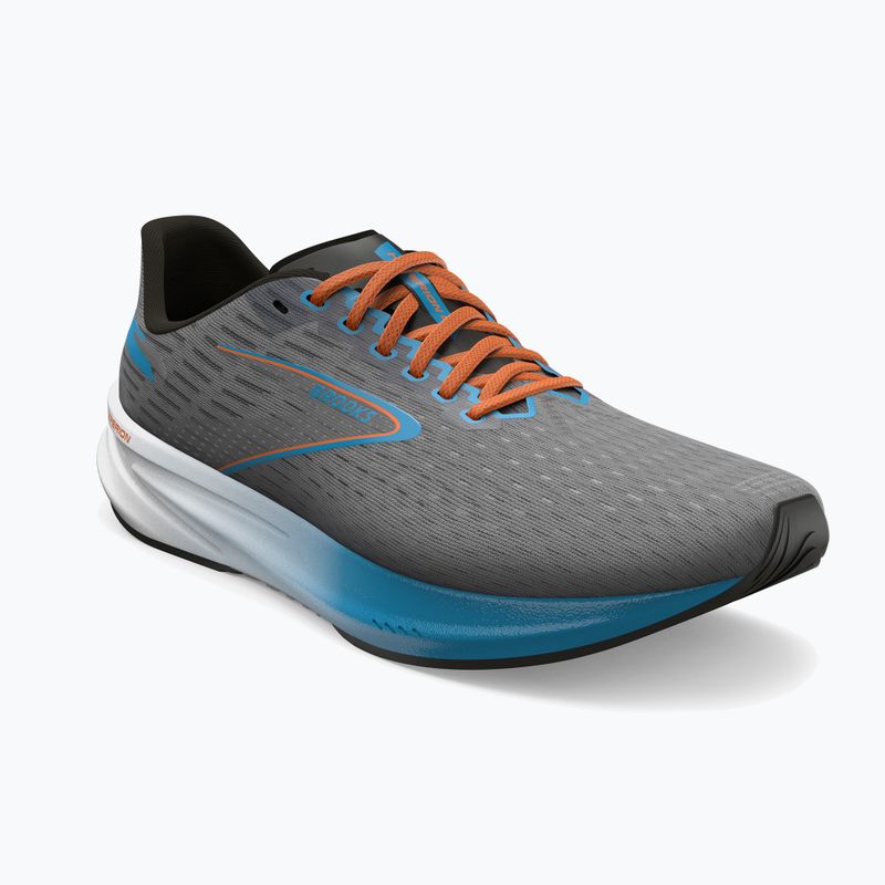 Кросівки для бігу чоловічі Brooks Hyperion grey/atomic blue/scarlet 11