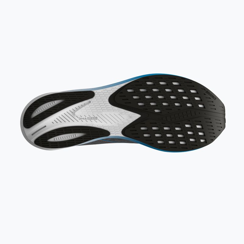 Кросівки для бігу чоловічі Brooks Hyperion grey/atomic blue/scarlet 14