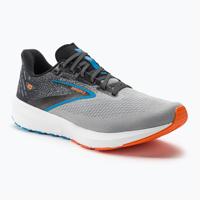 Кросівки для бігу чоловічі Brooks Launch 10 black/atomic blue/scarlet ibis