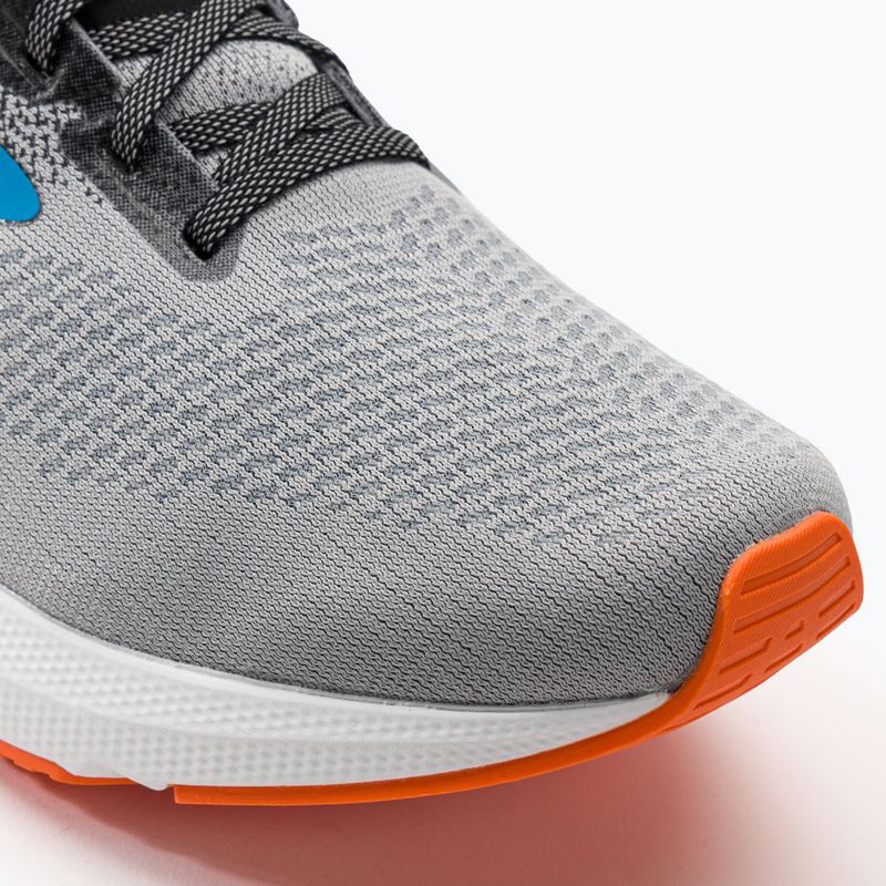 Кросівки для бігу чоловічі Brooks Launch 10 black/atomic blue/scarlet ibis 8