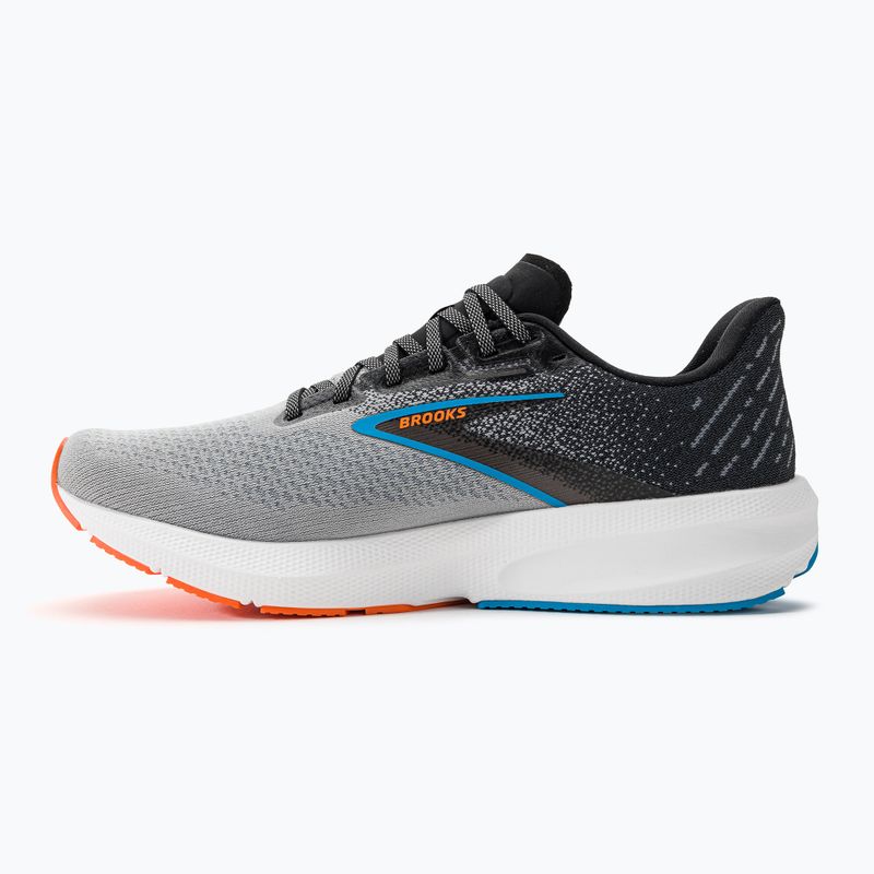 Кросівки для бігу чоловічі Brooks Launch 10 black/atomic blue/scarlet ibis 3