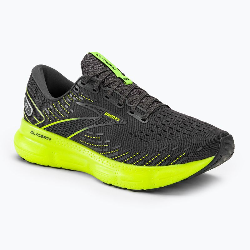Чоловічі кросівки Brooks Glycerin 20 чорний/чорна груша/білий
