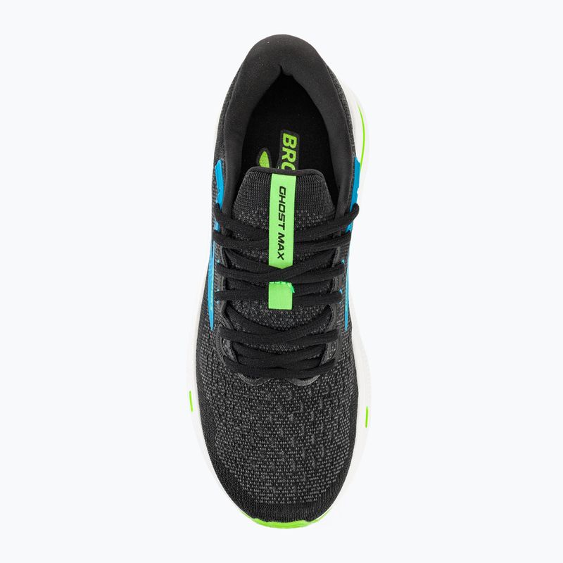 Черевики для бігу чоловічі Brooks Ghost Max black/atomic blue/jasmine 7
