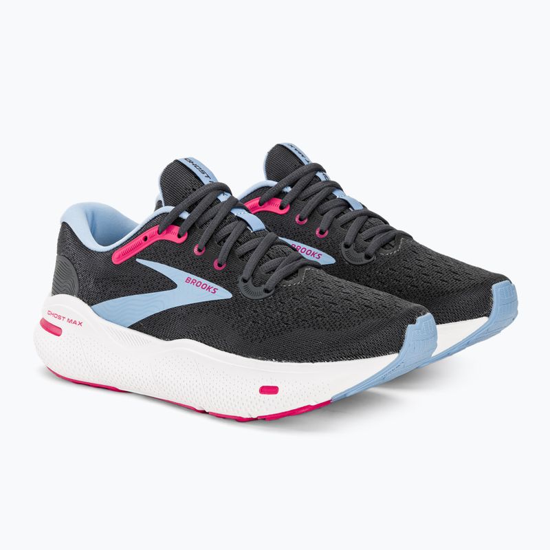 Жіночі кросівки для бігу Brooks Ghost Max ebony/open air/lilac rose 5