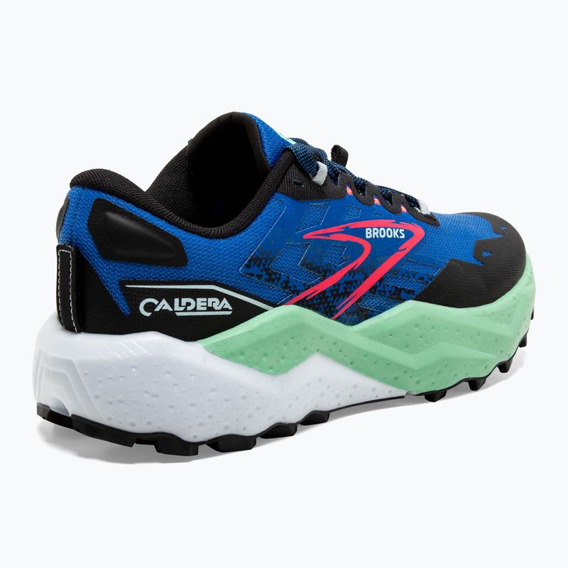 Черевики для бігу чоловічі Brooks Caldera 7 victoria blue/black/spring bud 10