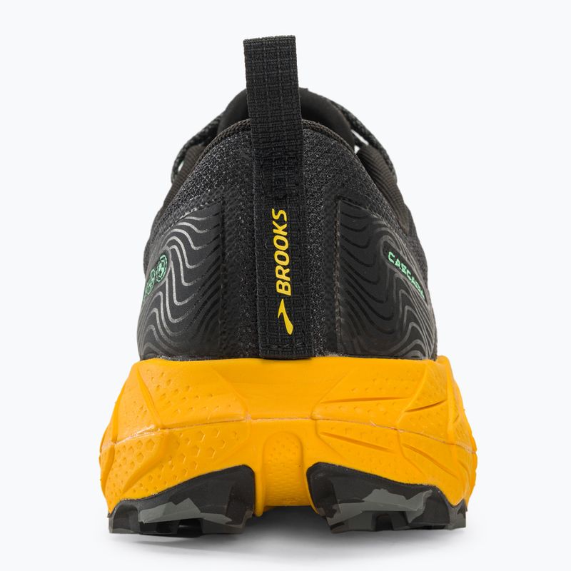 Черевики для бігу чоловічі Brooks Cascadia 17 lemon chrome/sedona sage 8