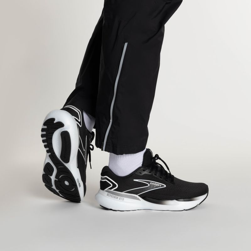 Черевики для бігу чоловічі Brooks Glycerin GTS 21 black/grey/white 2