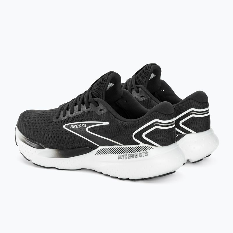 Черевики для бігу чоловічі Brooks Glycerin GTS 21 black/grey/white 3