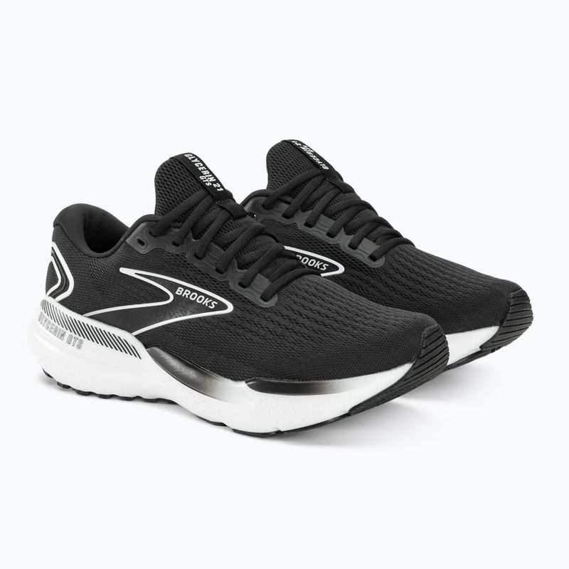 Черевики для бігу чоловічі Brooks Glycerin GTS 21 black/grey/white 4