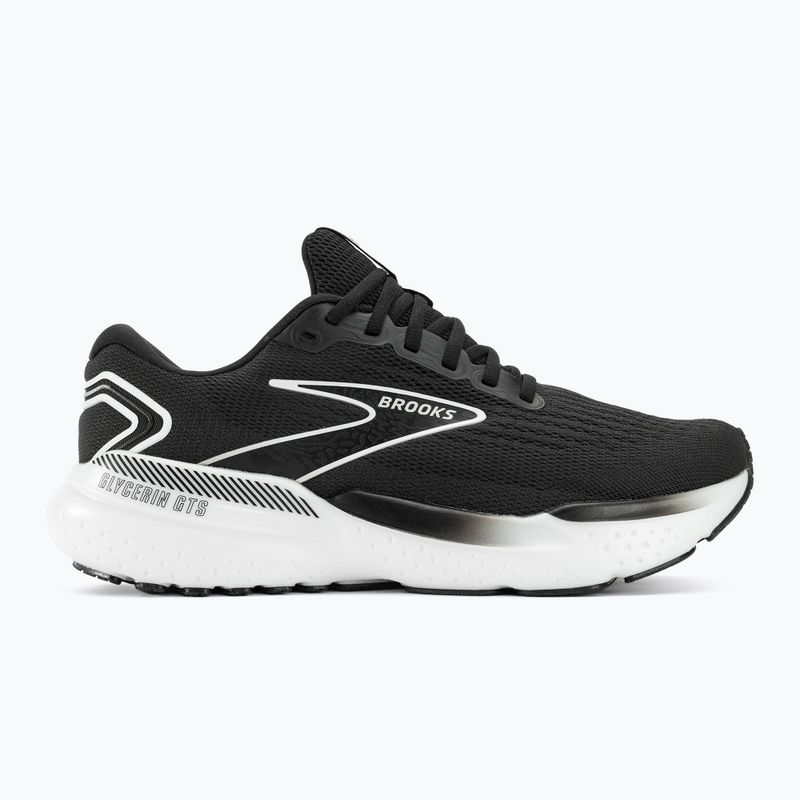 Черевики для бігу чоловічі Brooks Glycerin GTS 21 black/grey/white 5