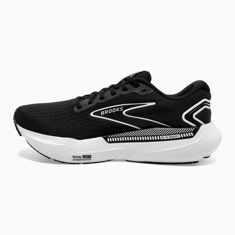 Черевики для бігу чоловічі Brooks Glycerin GTS 21 black/grey/white 9