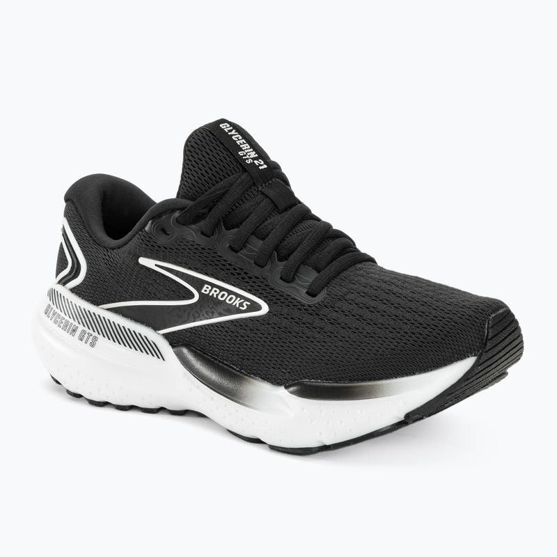 Черевики для бігу жіночі Brooks Glycerin GTS 21 black/grey/white