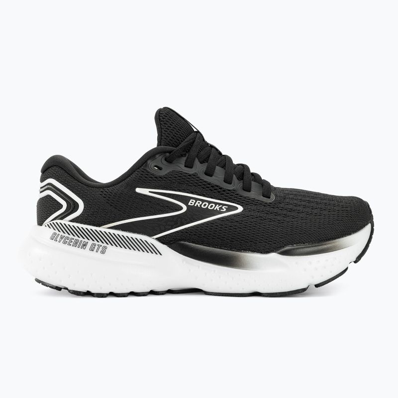 Черевики для бігу жіночі Brooks Glycerin GTS 21 black/grey/white 3