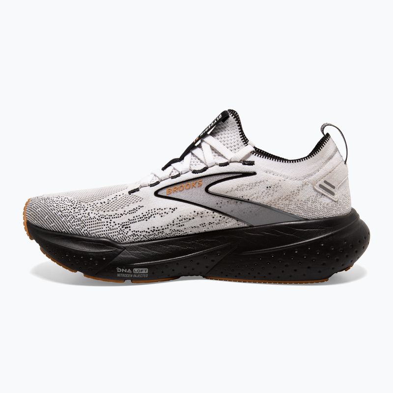 Черевики для бігу чоловічі Brooks Glycerin StealthFit 21 white/grey/black 9