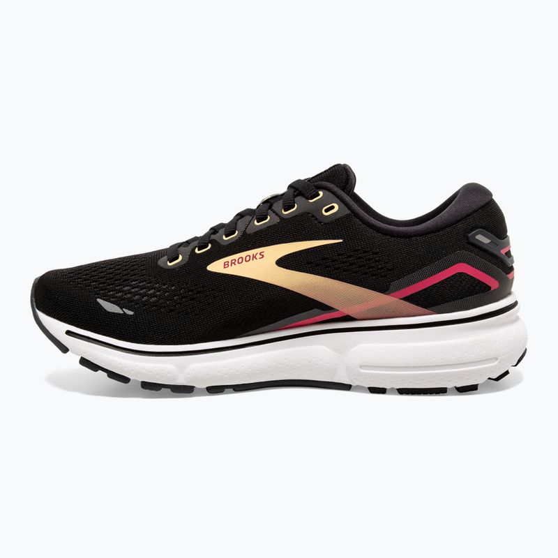 Черевики для бігу жіночі Brooks Ghost 15 black/orange/raspberry 9