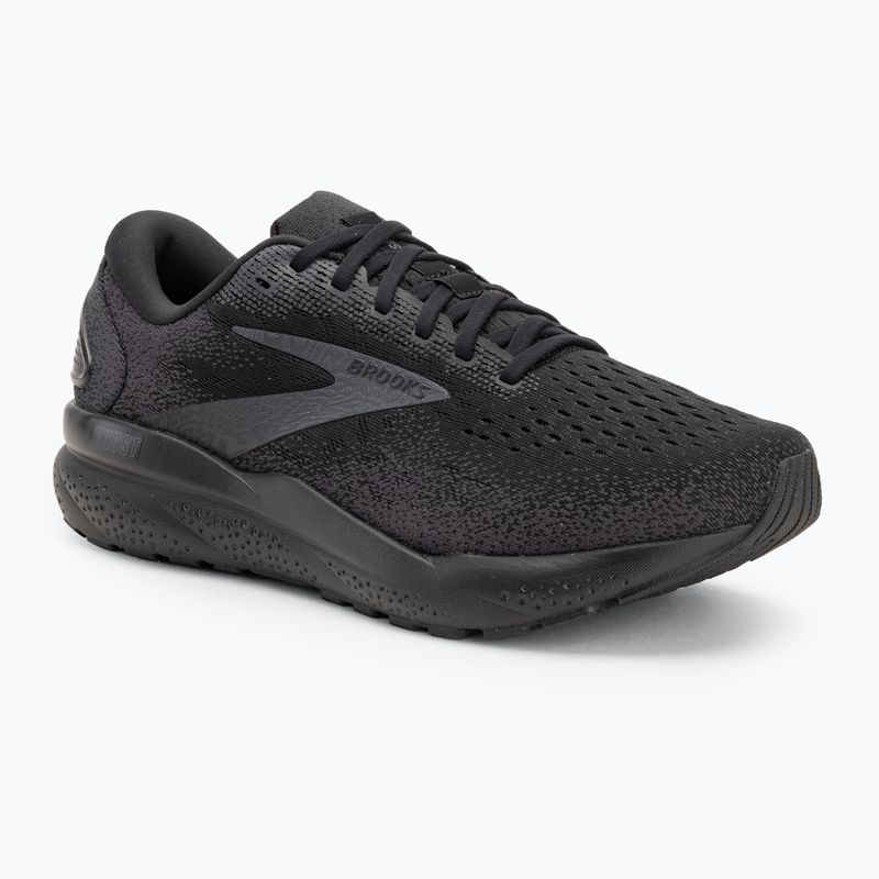 Чоловічі бігові кросівки Brooks Ghost 16 широка посадка чорний/чорний/чорне дерево