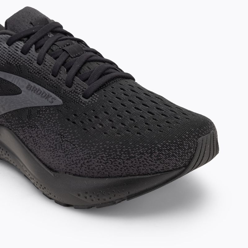 Чоловічі бігові кросівки Brooks Ghost 16 широка посадка чорний/чорний/чорне дерево 7